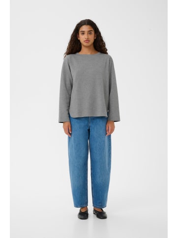 InWear Sweatshirt GincentIW Relaxed fit in Medium Grey Melange