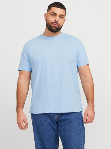 JACK & JONES PLUS T-shirt in Chambray Blue