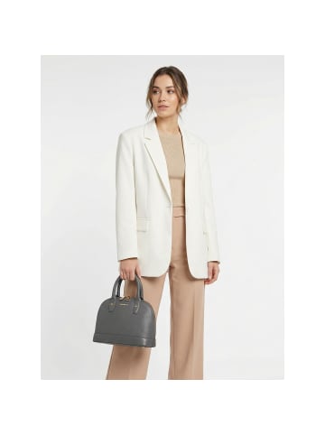 Lazarotti Bologna Leather Handtasche Leder 24 cm in grey 2