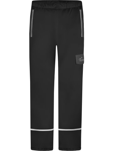 Normani Outdoor Sports Kinder Regenhose Shalalth in Schwarz