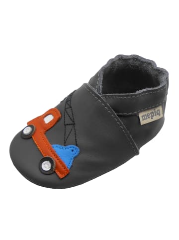 Mepiq Baby Lauflernschuhe aus Leder mit Gummisohle rutschfest