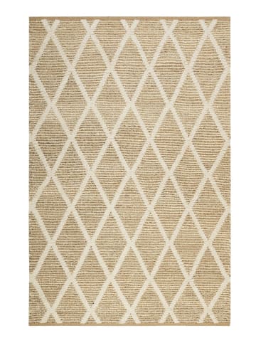 Green Looop Teppich "Novella" in Natur Beige