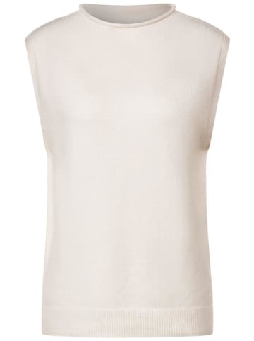 Street One Pullover in cream white melange