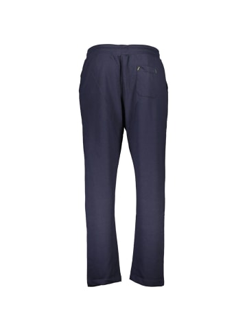 GianMarco Venturi Blaue Baumwoll-Jogginghose