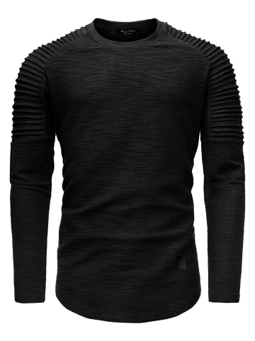 Amaci&Sons Sweatshirt Gresham in Schwarz
