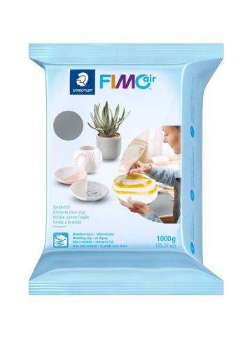 Staedtler Modelliermasse FimoAir 1kg grau
