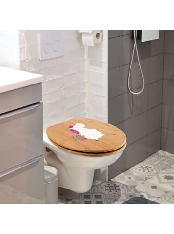 Mr. & Mrs. Panda holz toilettensitz Einhorn Koffer ohne Spruch in Braun