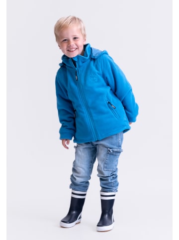BMS Kapuzenjacke aus Fleece für Kinder in Hellblau