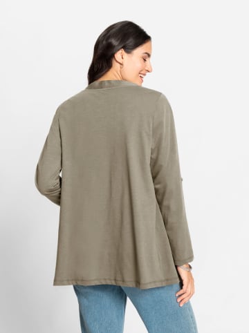 WITT WEIDEN Shirtjacke in schlamm