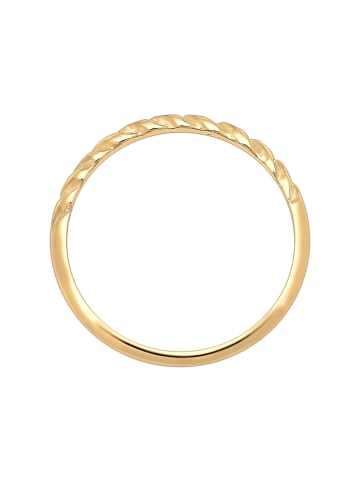 Elli Ring 585 Gelbgold Twisted in Gold