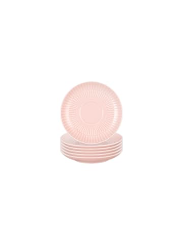 Seltmann Weiden 6er Set Kombi-Untertassen Amina in – ø 12 cm in Rosé