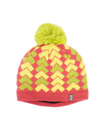 Jack Wolfskin Accessoires Magic Mountain Knit Cap Mütze in Rosa