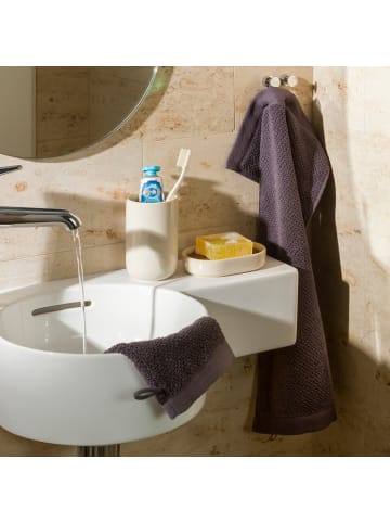 Möve Toilettenbürstenhalter Aura in creme