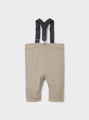 name it Chinohose mit Hosenträgern NBMRYAN in pure cashmere