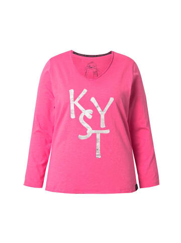 LAURASØN Shirt in hibiskuspink