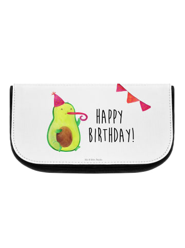 Mr. & Mrs. Panda kulturtäschchen Avocado Geburtstag mit Spruch in Weiß