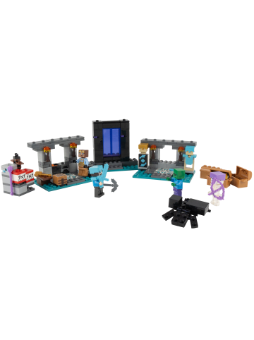 LEGO Minecraft MOC Angriff auf Schatzkammer 1 Set Teile - ab 3 Jahren in multicolored