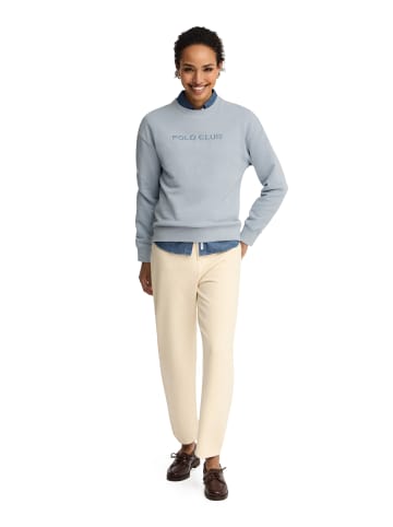 Polo Club Sweatshirt EST MINIMAL TITLE SWEAT U W VO in Baby Blau