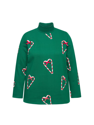 Ulla Popken Sweatshirt in wiesengrün
