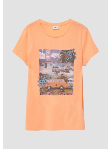s.Oliver T-Shirt in 0068_orange
