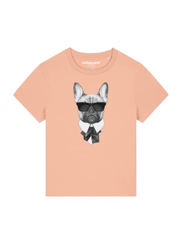 wat? Apparel T-Shirt Ein fescher Hund in Fraiche Peche