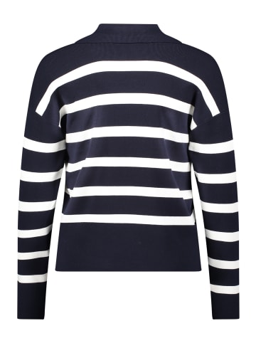 Betty Barclay Strickpullover mit Streifen in Patch Dark Blue/Cream