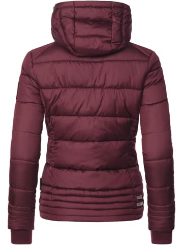 Marikoo Winterjacke Sole in Weinrot