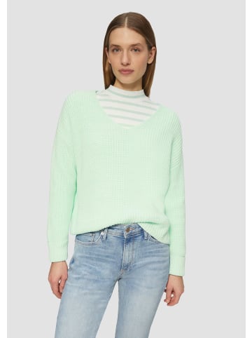 s.Oliver Strickpullover langarm in Türkis