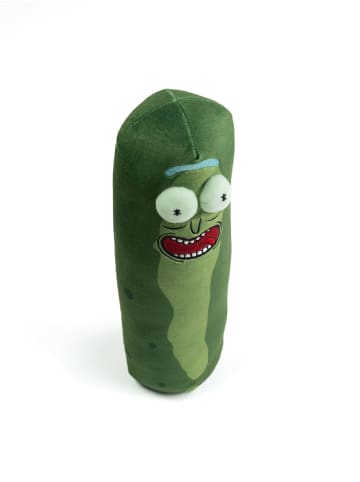 Rick and Morty Rick and Morty Pickle Rick Kissen Plüsch Gurke Dekokissen 28 x 8 cm in grün