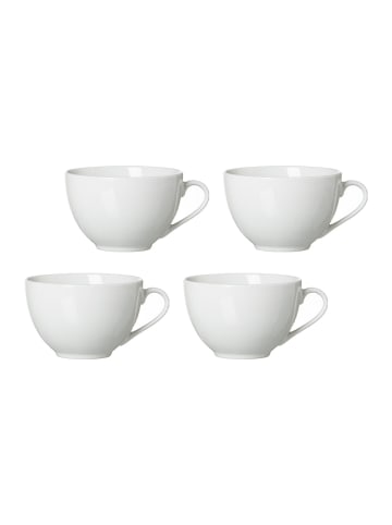 Ritzenhoff & Breker 4er Set Cappuccinotassen Bianco in 300 ml in weiß