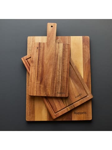 Kuppels 2-tlg. Schneidebrett Set DICE in holz