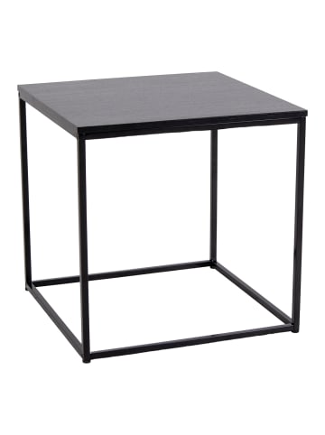 ebuy24 Couchtisch Viggo Schwarz 45 x 45 cm