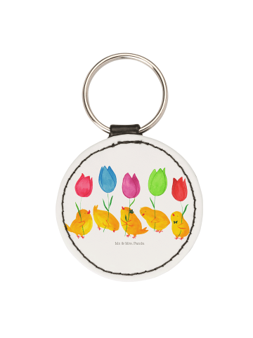 Mr. & Mrs. Panda Anhänger Küken Parade ohne Spruch in Weiß