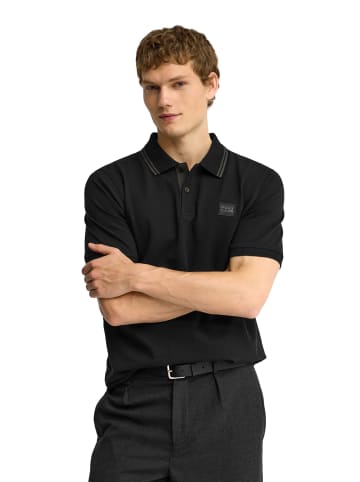 Polo Club Poloshirt MAN BLOCK PORTOS POLO SHIRT SHORT SLEEVE LOOSE FIT in Schwarz
