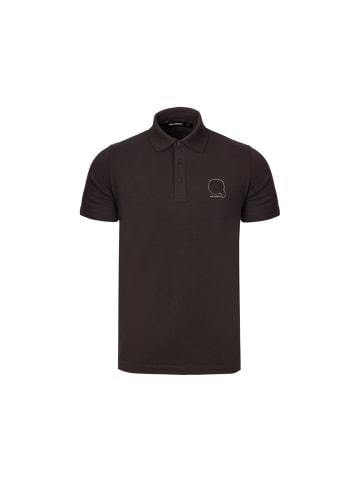 Karl Lagerfeld Poloshirt 745025 in dunkelbraun