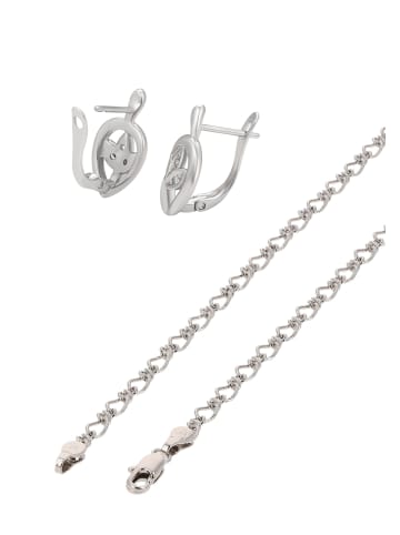 faina Women Jewelry Set in silver
