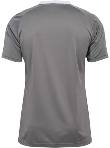 Hummel T-Shirt Raglanärmel Hmlmatch Erwachsene in STEEL GRAY/WHITE