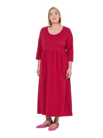 Ulla Popken Kleid in rubinrot