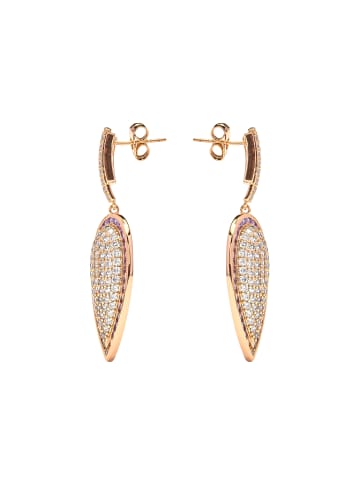 Luxenter Ohrringe Halek mit 18 Karat Gelbgold-Finish – HALEK