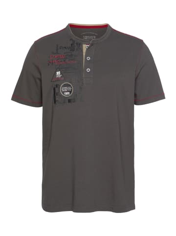Man's World Henleyshirt in grau