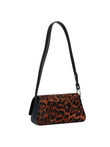 Guess Domitilla Schultertasche Leder 22.5 cm in leopard
