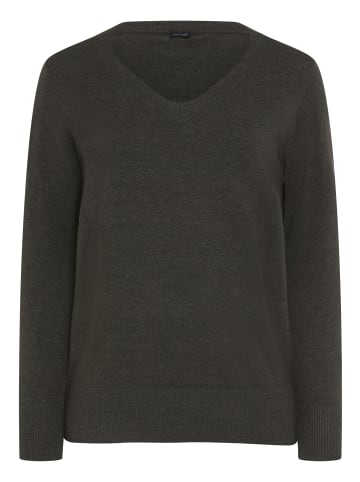 Laura Scott Strickpullover in dunkelgrau mélange