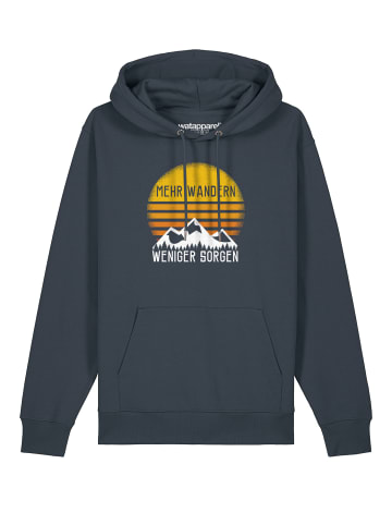 wat? Apparel Sweatshirt Mehr Wandern in India Ink Grey
