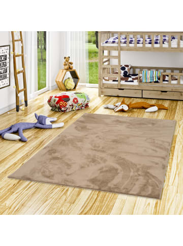 Pergamon Kinderteppich Melia in taupe