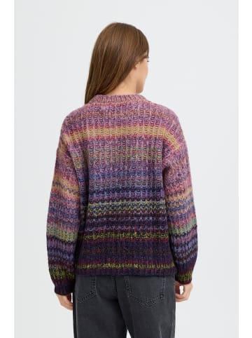 Pulz PZNATASCHA PULLOVER Regular fit in DARK MULTI COLOR