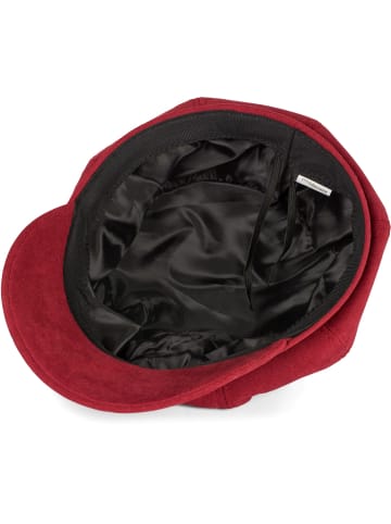 styleBREAKER Ballonmütze in Weinrot