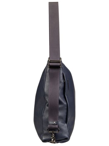 Mandarina Duck Rucksack Mellow Leather Hobo FZT72 in Dress Blue