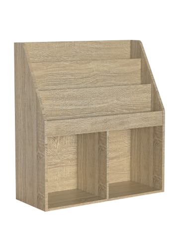 VCM Holz Kinderregal Bücherregal Kinder Regal Besira M in Honig-Eiche