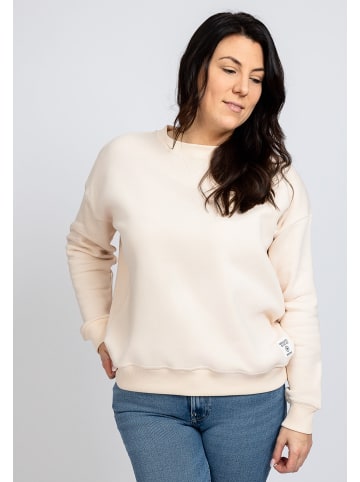 Salzhaut Sweatshirt Tūt in Beige