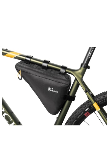 Jack Wolfskin Morobbia Triangle Bag - Rahmentasche (Bikepacking) 27 cm in flash black